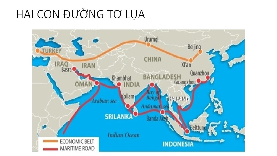 HAI CON ĐƯỜNG TƠ LỤA 