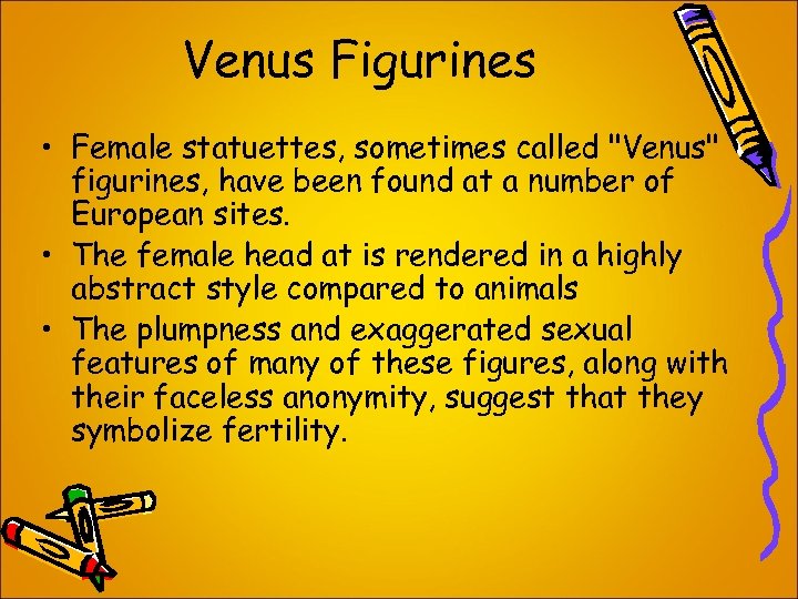 Venus Figurines • Female statuettes, sometimes called 