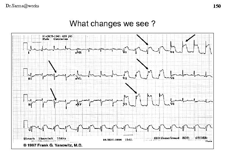 Dr. Sarma@works 150 What changes we see ? 