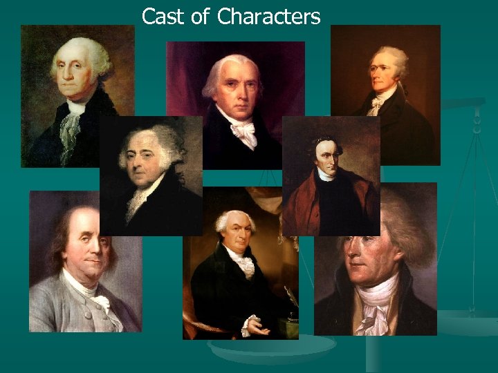 Cast of Characters 