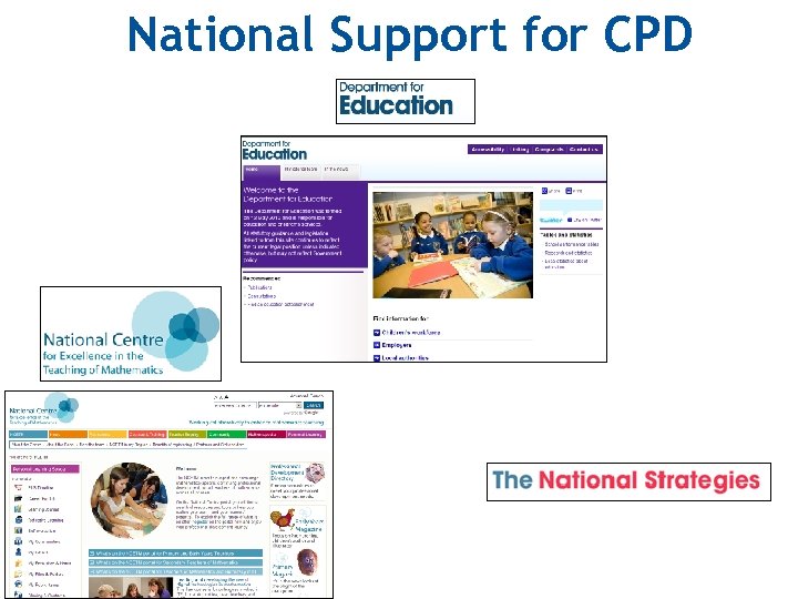 National Support for CPD 