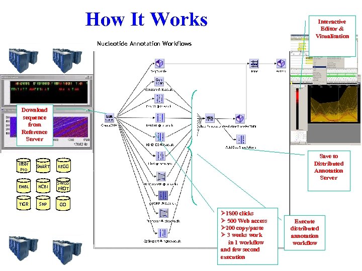 How It Works Interactive Editor & Visualisation Nucleotide Annotation Workflows Download sequence from Reference