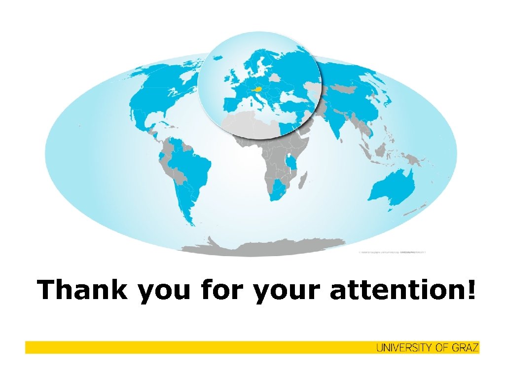 Thank you for your attention! 