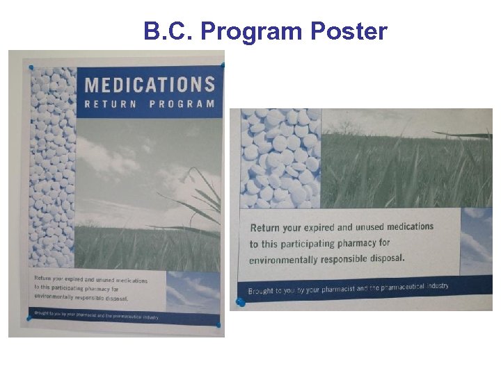 B. C. Program Poster 