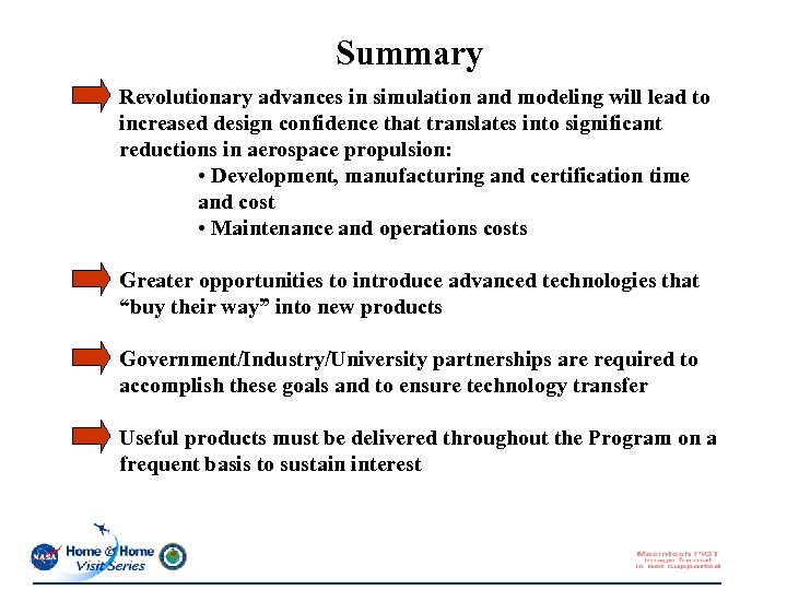 Summary Revolutionary advances in simulation and modeling will lead to increased design confidence that