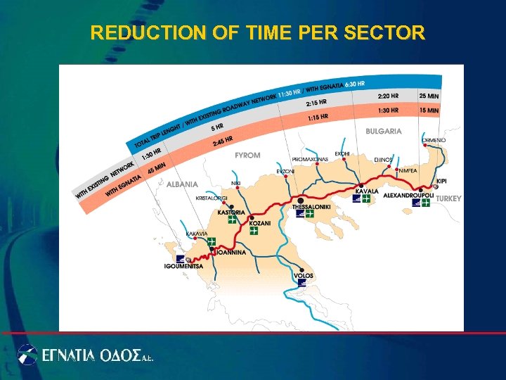 REDUCTION OF TIME PER SECTOR 