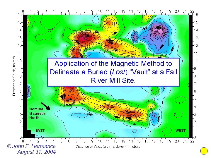 Application of the Magnetic Method to Delineate a Buried (Lost) “Vault” at a Fall