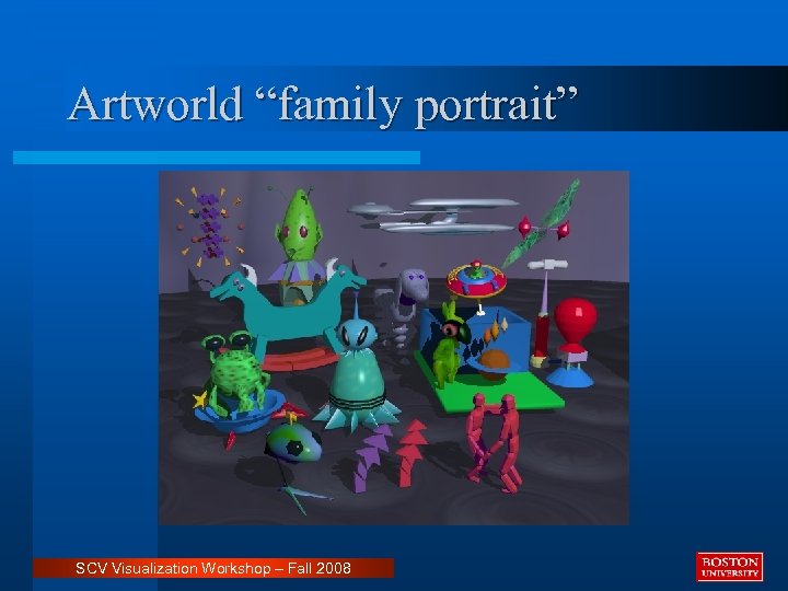 Artworld “family portrait” SCV Visualization Workshop – Fall 2008 
