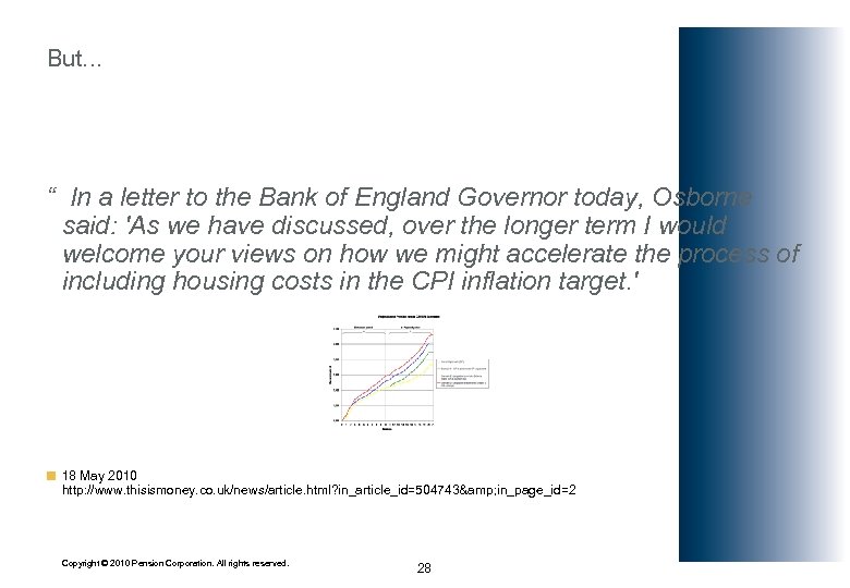 But. . . “ In a letter to the Bank of England Governor today,