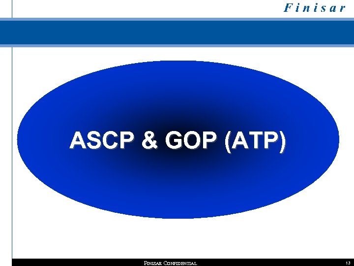 ASCP & GOP (ATP) FINISAR CONFIDENTIAL 13 