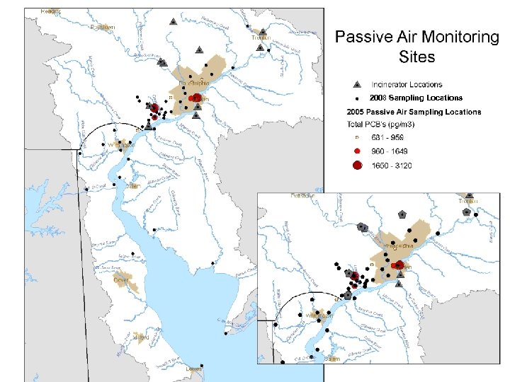 2008 Sampling Locations 