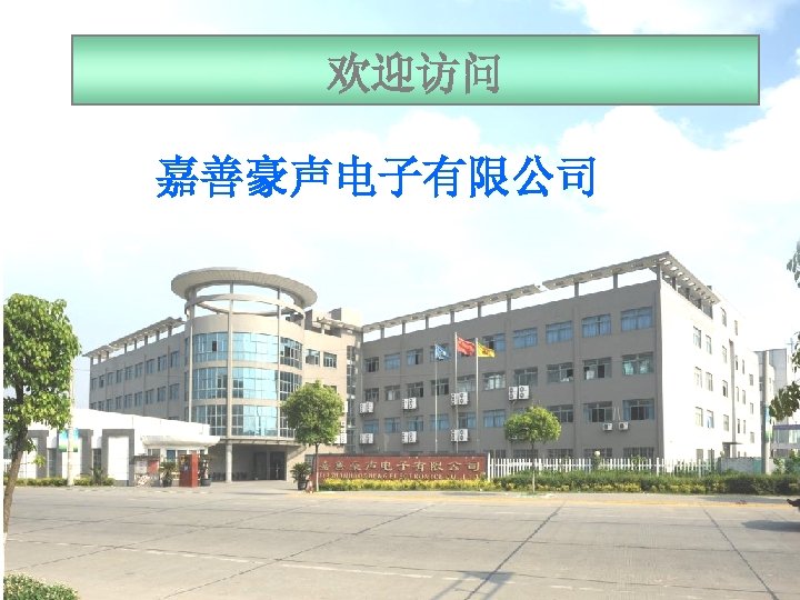 欢迎访问 嘉善豪声电子有限公司 