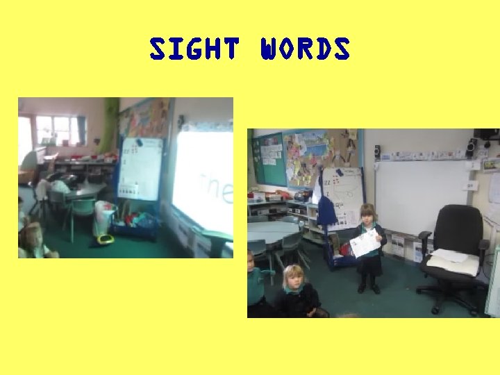 SIGHT WORDS 