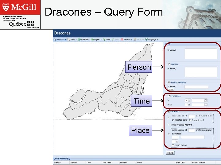 Dracones – Query Form Person Time Place 