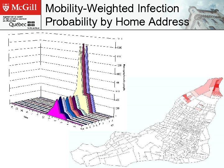 Mobility-Weighted Infection Probability by Home Address 