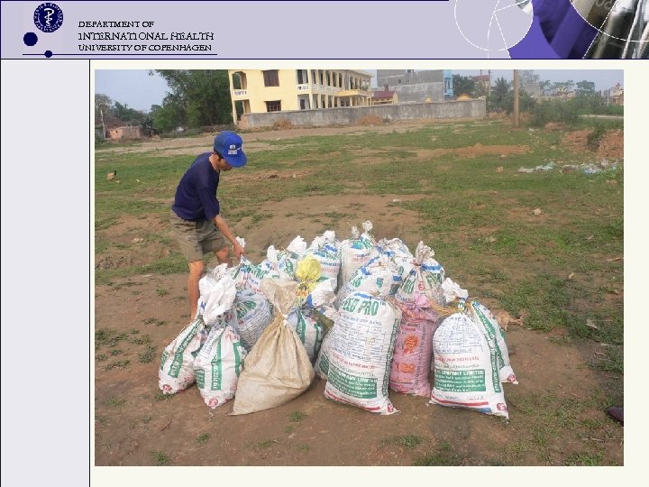 DEPARTMENT OF INTERNATIONAL HEALTH UNIVERSITY OF COPENHAGEN 