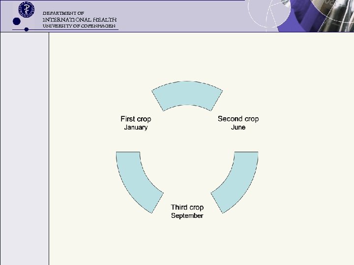 DEPARTMENT OF INTERNATIONAL HEALTH UNIVERSITY OF COPENHAGEN 