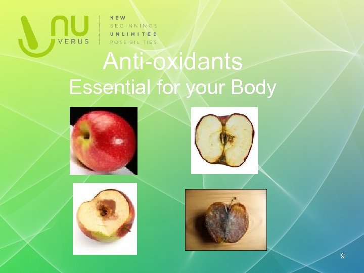 Anti-oxidants Essential for your Body 9 