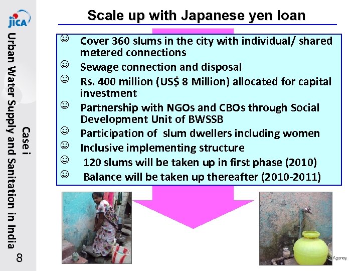 Scale up with Japanese yen loan Ca s e i U r b a