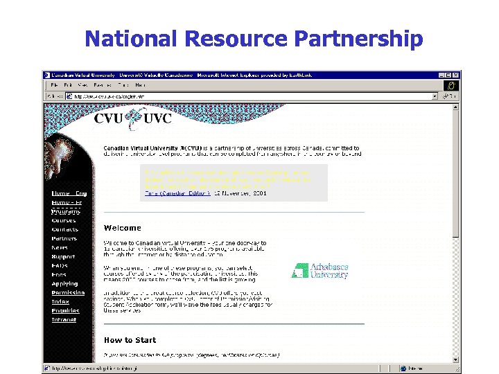 National Resource Partnership 