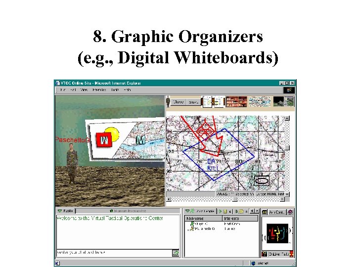 8. Graphic Organizers (e. g. , Digital Whiteboards) 