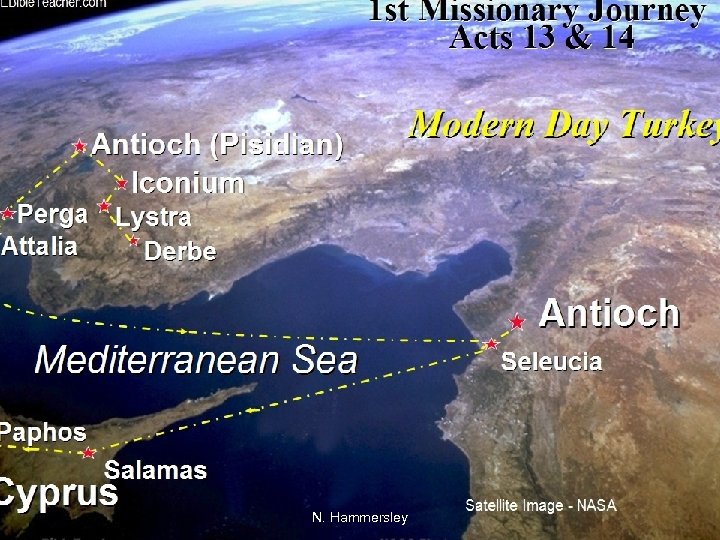First Missionary Journey N. Hammersley 