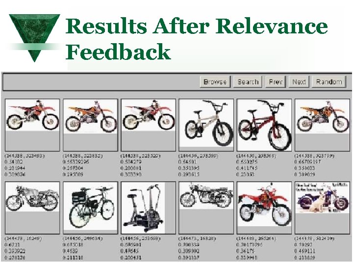 Results After Relevance Feedback 