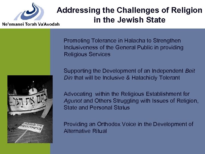 Addressing the Challenges of Religion in the Jewish State Promoting Tolerance in Halacha to