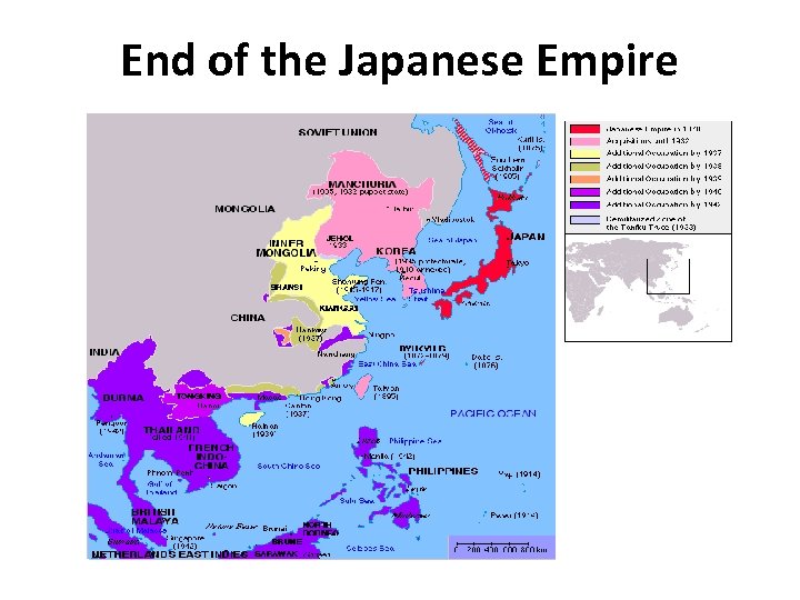 End of the Japanese Empire 