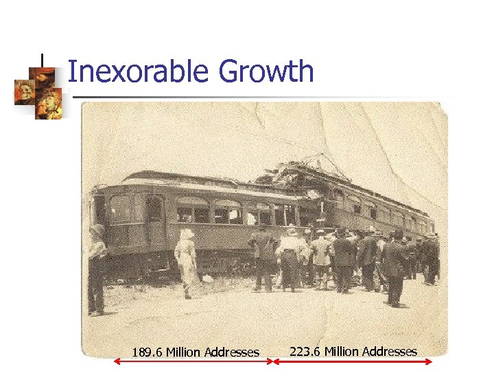 Inexorable Growth 189. 6 Million Addresses 223. 6 Million Addresses 