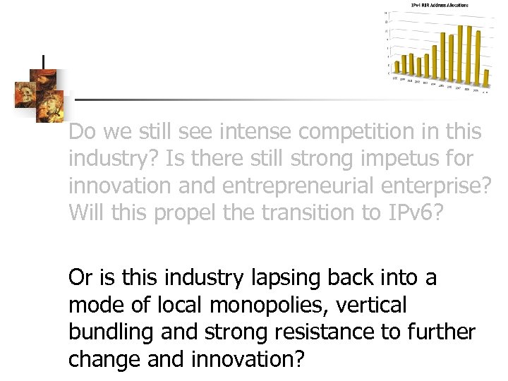 Do we still see intense competition in this industry? Is there still strong impetus