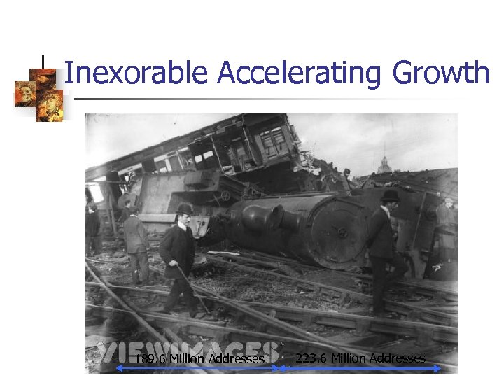 Inexorable Accelerating Growth 189. 6 Million Addresses 223. 6 Million Addresses 