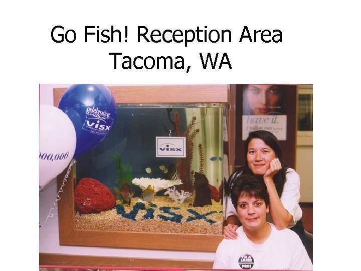 Go Fish! Reception Area Tacoma, WA 
