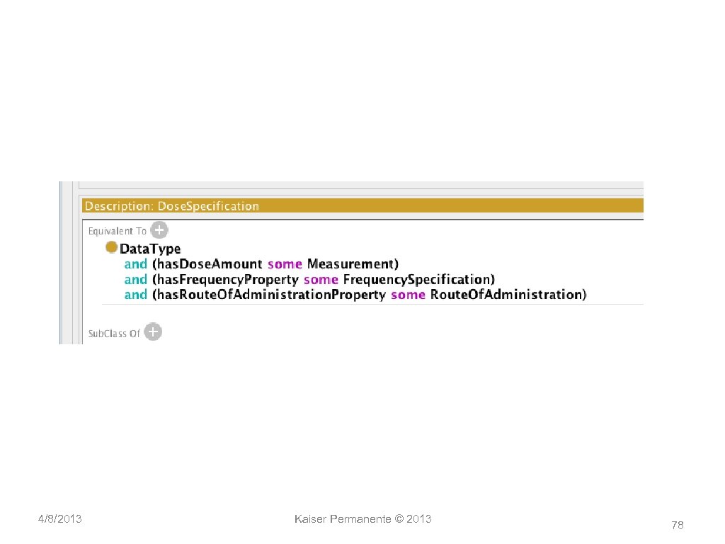 4/8/2013 Kaiser Permanente © 2013 78 