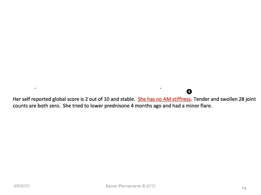4/8/2013 Kaiser Permanente © 2013 79 