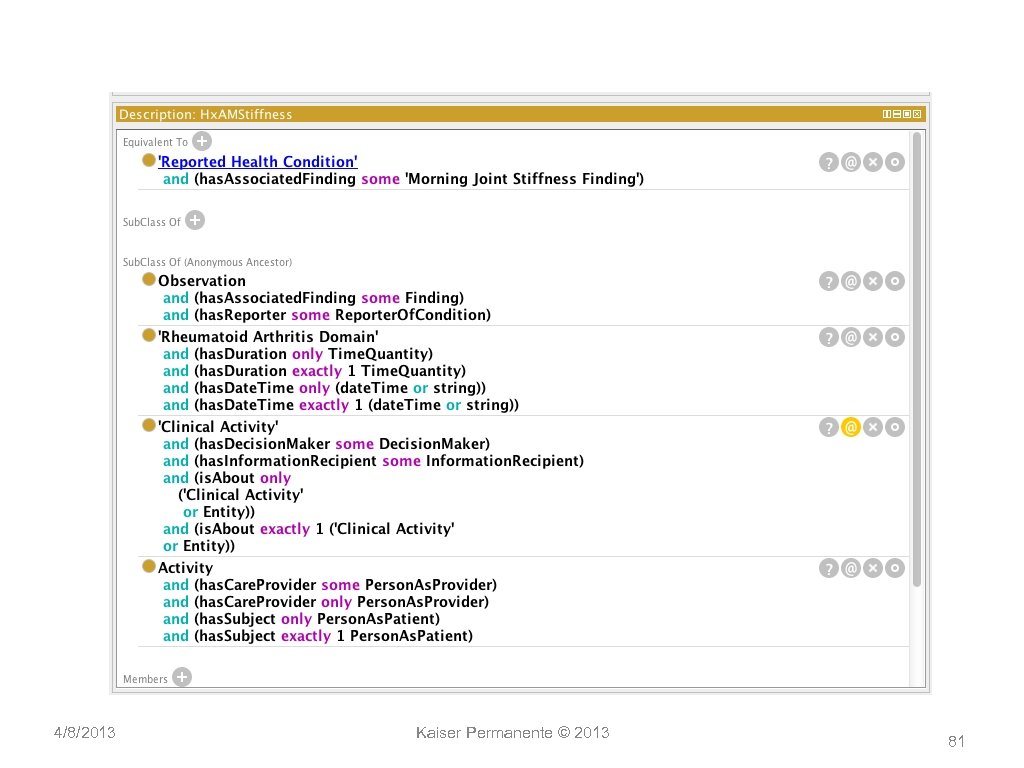 4/8/2013 Kaiser Permanente © 2013 81 