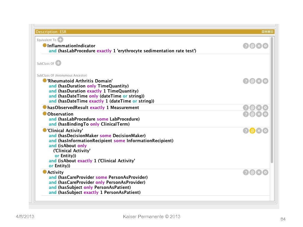 4/8/2013 Kaiser Permanente © 2013 84 