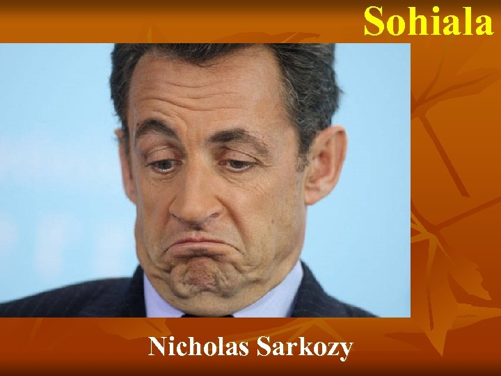 Sohiala Nicholas Sarkozy 