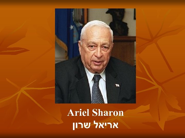 Ariel Sharon אריאל שרון 