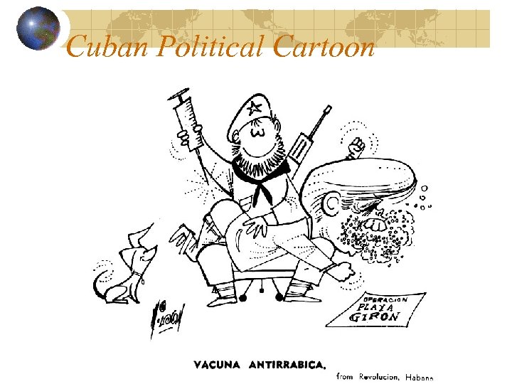 Cuban Political Cartoon 