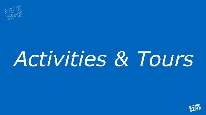 Activities & Tours 