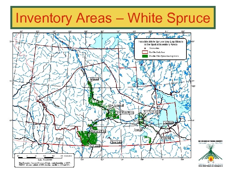 Inventory Areas – White Spruce 