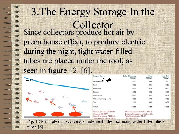 3. The Energy Storage In the Collector Since collectors produce hot air by green