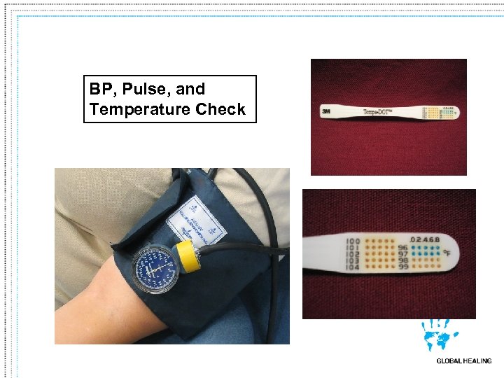 BP, Pulse, and Temperature Check 