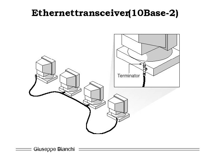 Ethernettransceiver(10 Base-2) Giuseppe Bianchi 