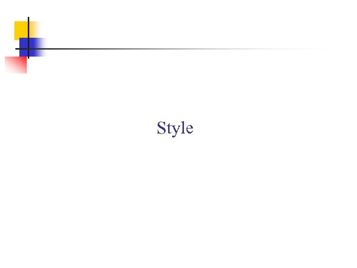 Style 