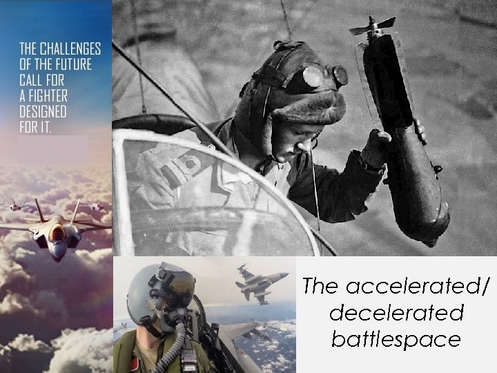 The accelerated/ decelerated battlespace 