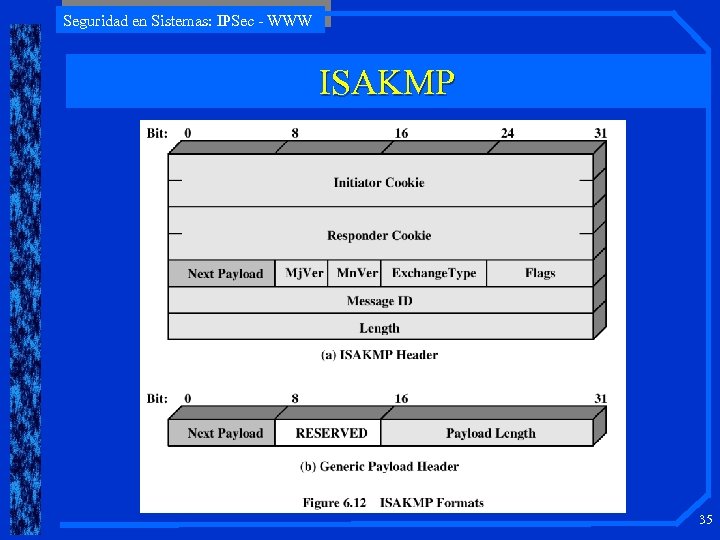 Seguridad en Sistemas: IPSec - WWW ISAKMP 35 