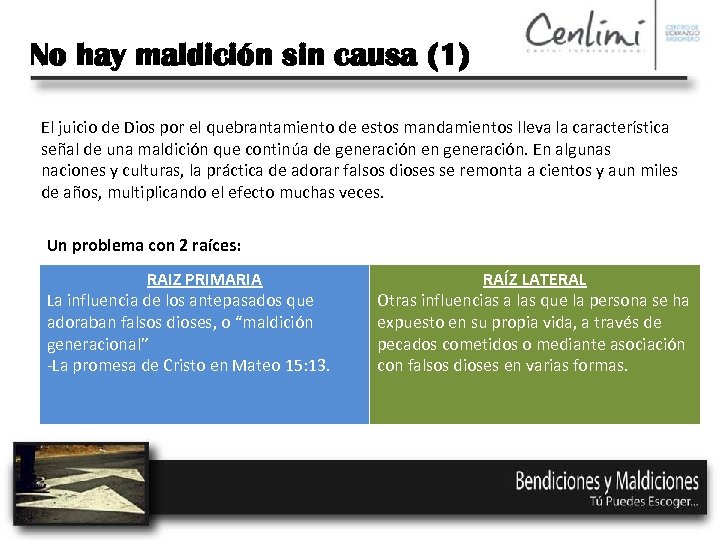 No hay maldición sin causa (1) El juicio de Dios por el quebrantamiento de