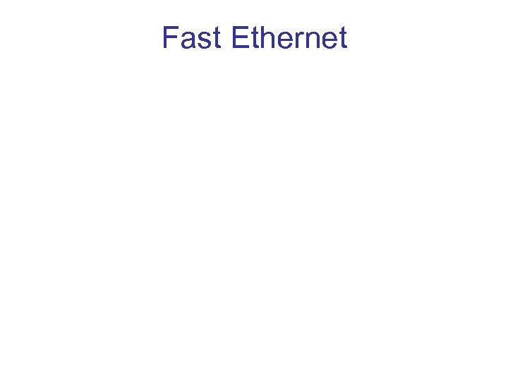 Fast Ethernet 